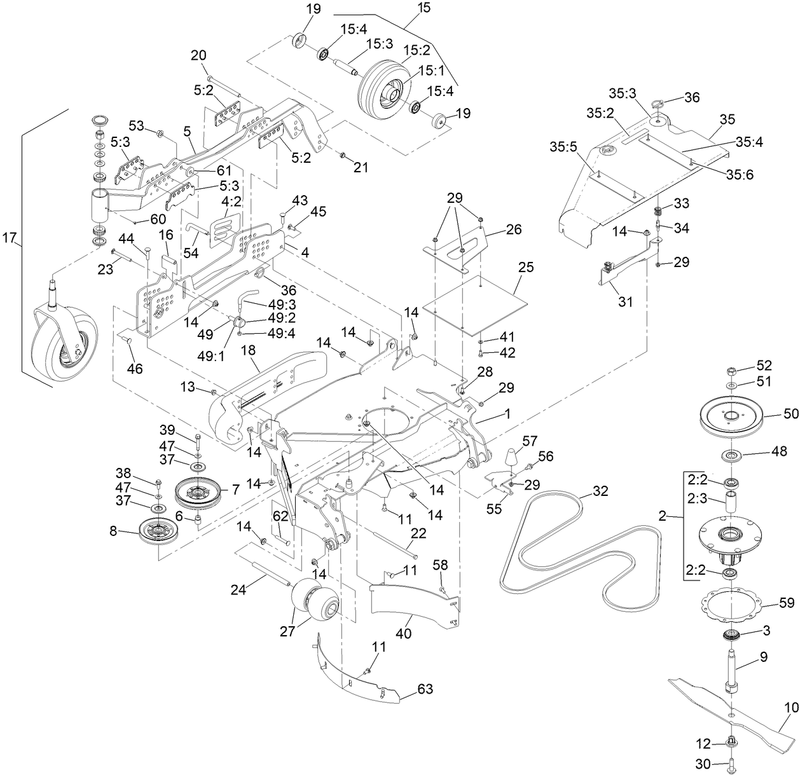 RH Deck Assembly