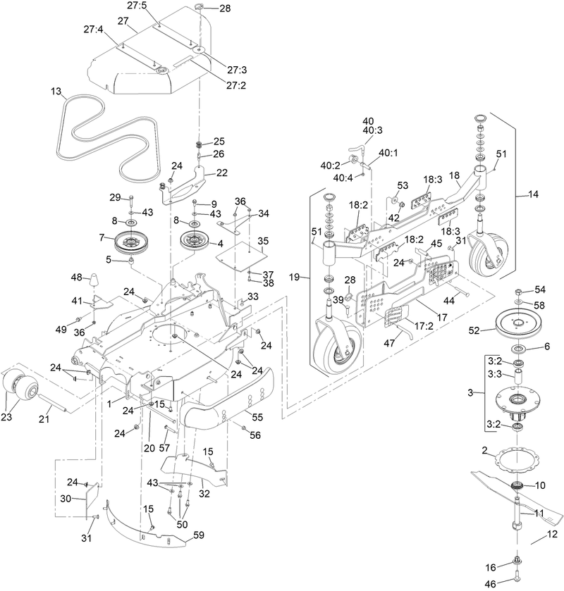 LH Deck Assembly