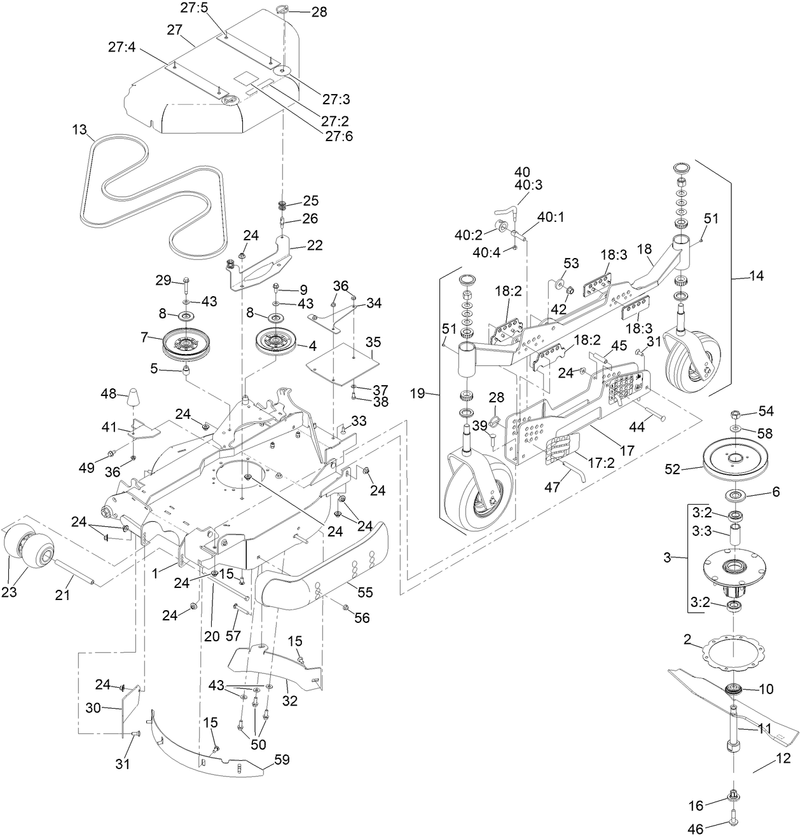 LH Deck Assembly