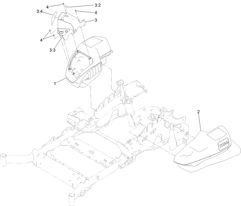 Fender Console and Control Assembly