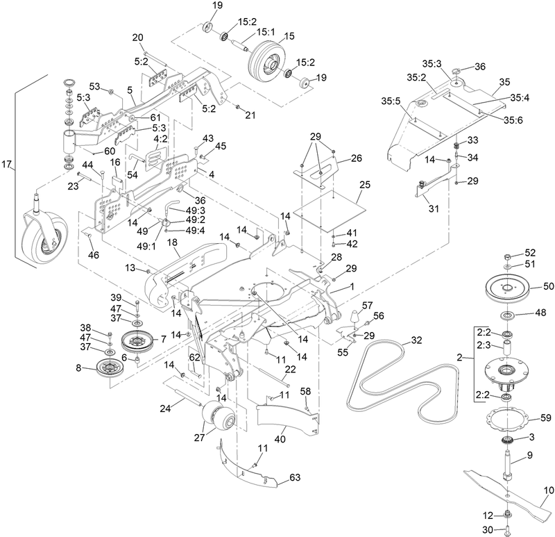 RH Deck Assembly