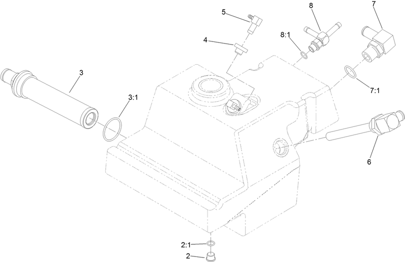 Hydraulic Reservoir Assembly No 126 6764