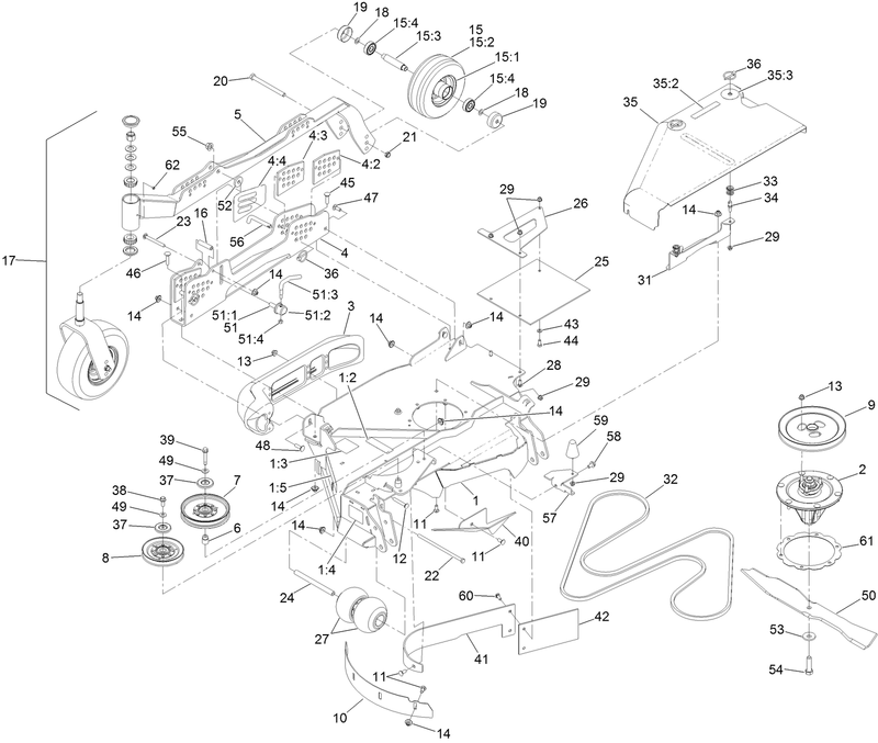 RH Wing Deck Assembly