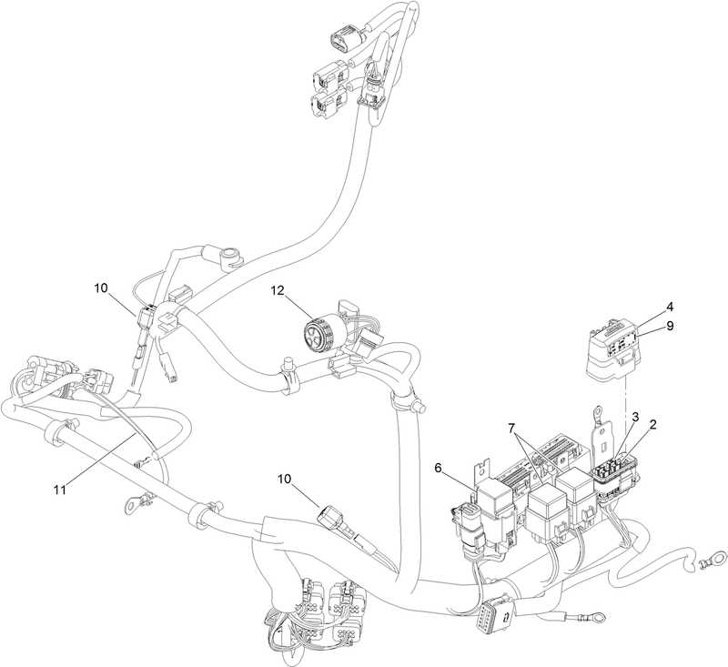 Wire Harness Assembly No 126 7352
