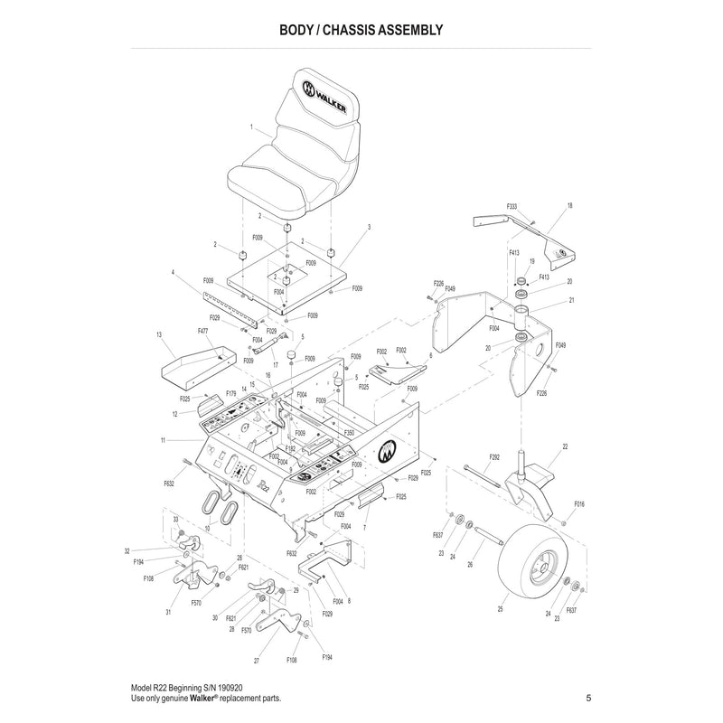 Body / Chassis Assembly