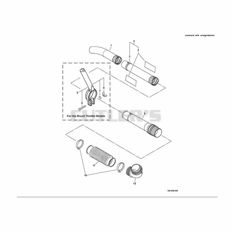 Blower Tubes