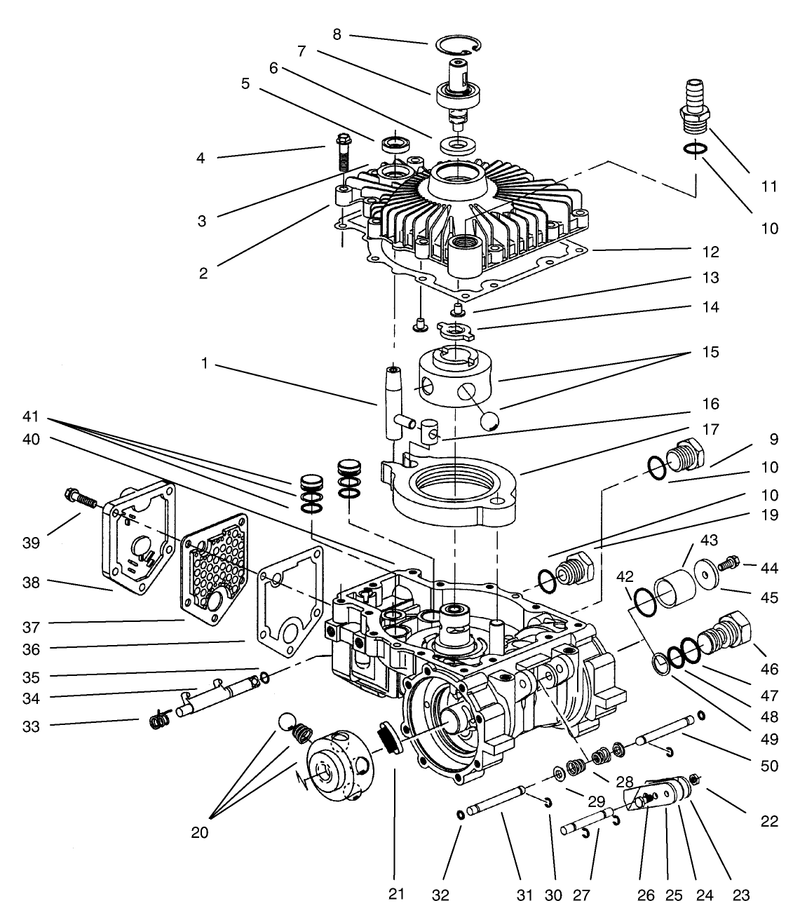 Transmission Assembly Eaton Model 781 016