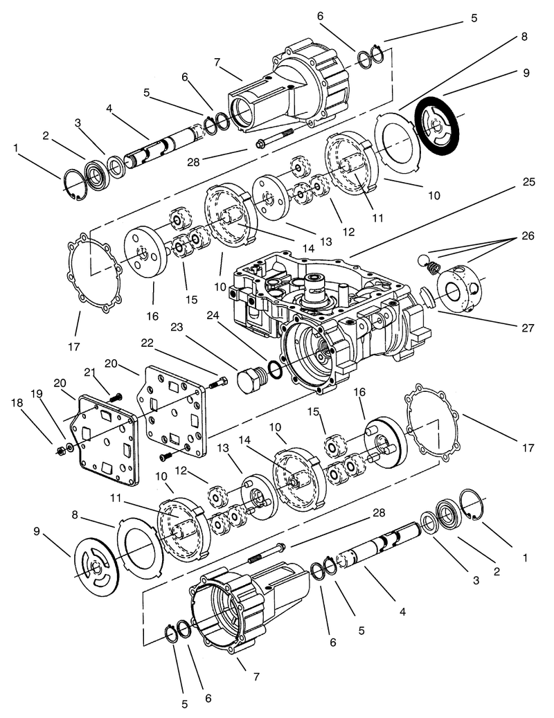Transmission Assembly Eaton Model 781 016 continued