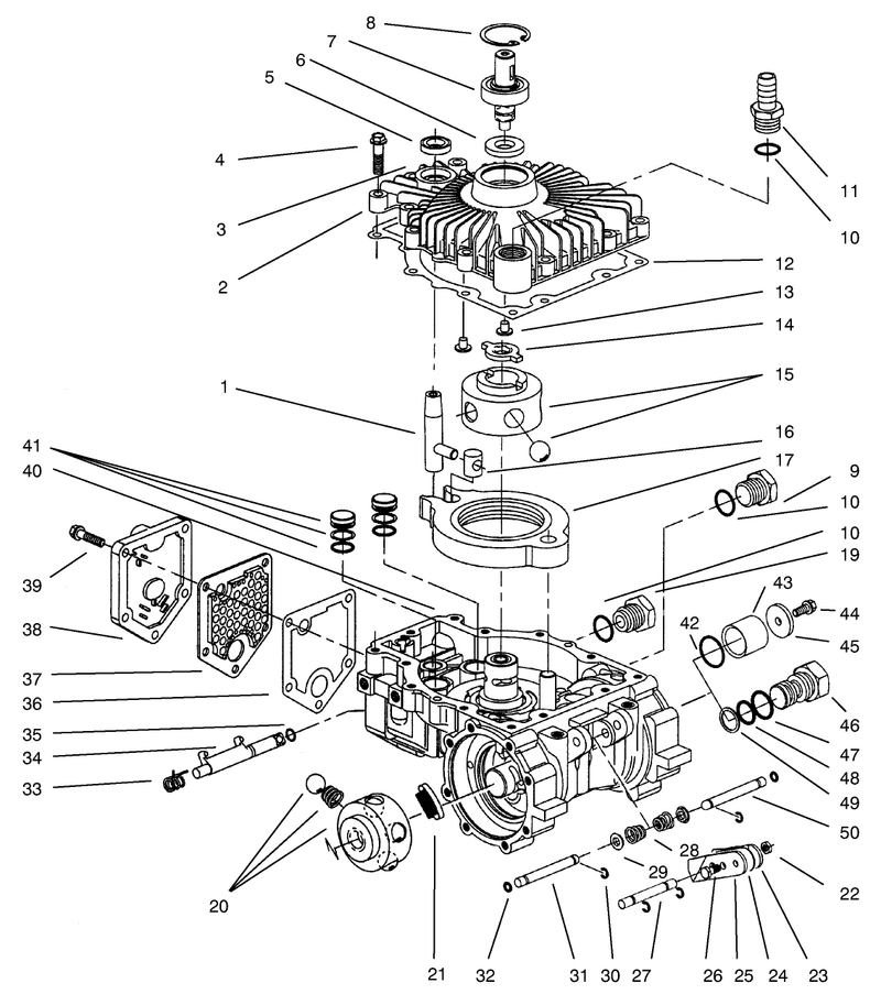 Transmission Assembly Eaton Model 781 016