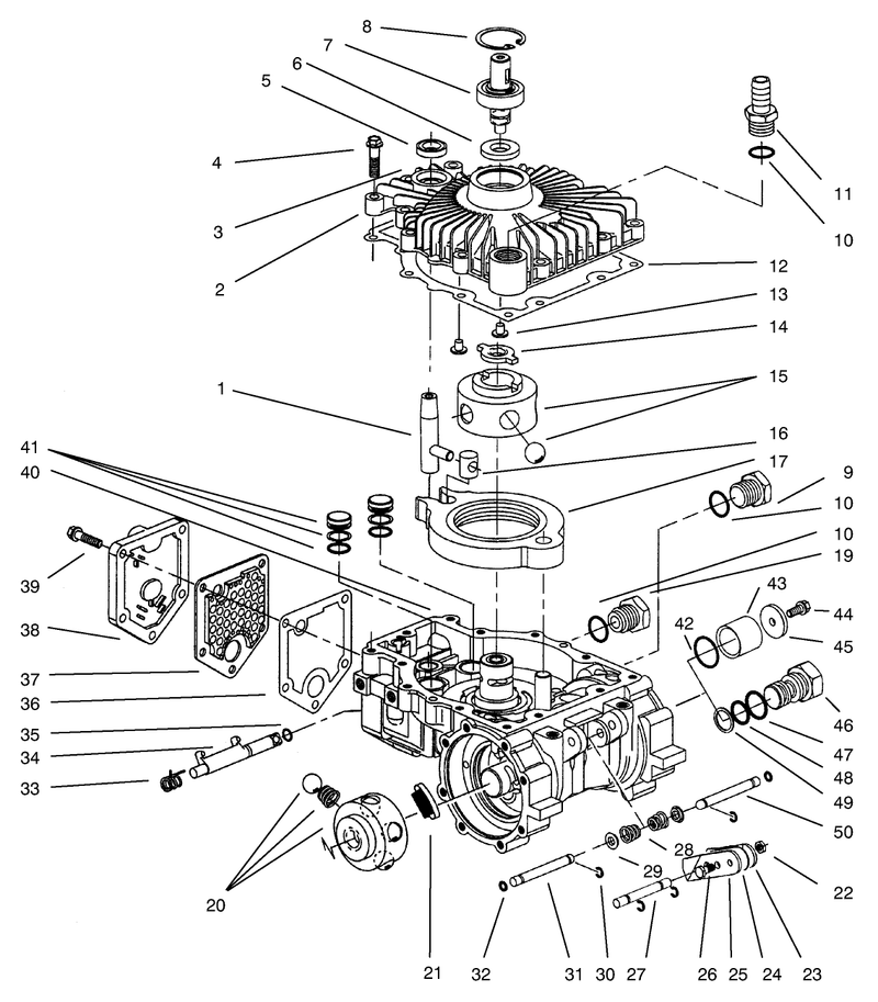 Transmission Assembly Eaton Model 781 016
