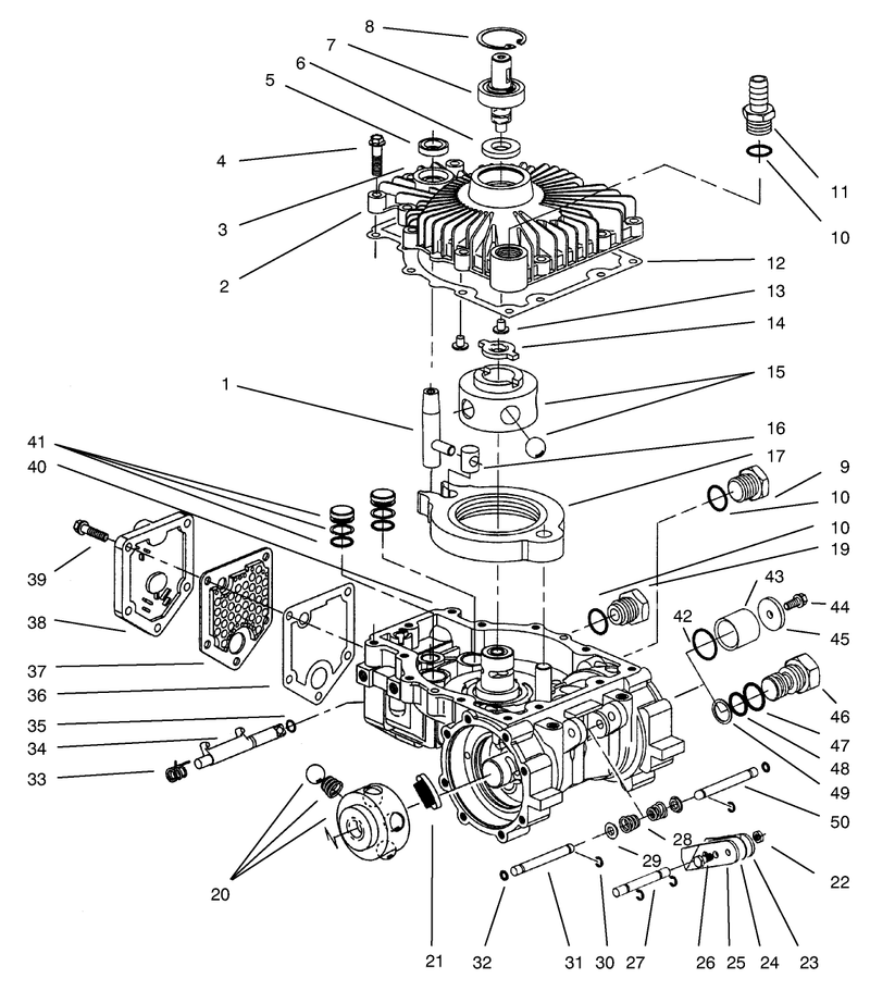 Transmission Assembly Eaton Model 781 016