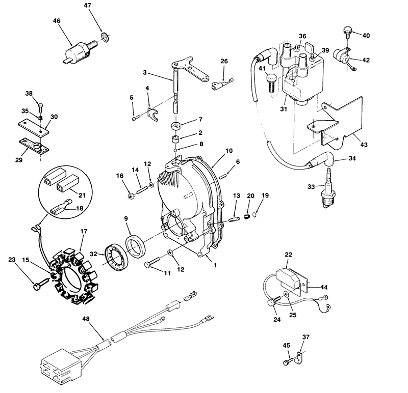Gearcase And Ignition Controls