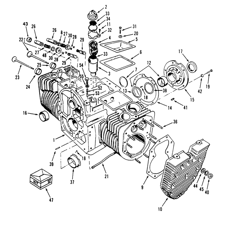 Engine Cylinder Block P224 G Spec E