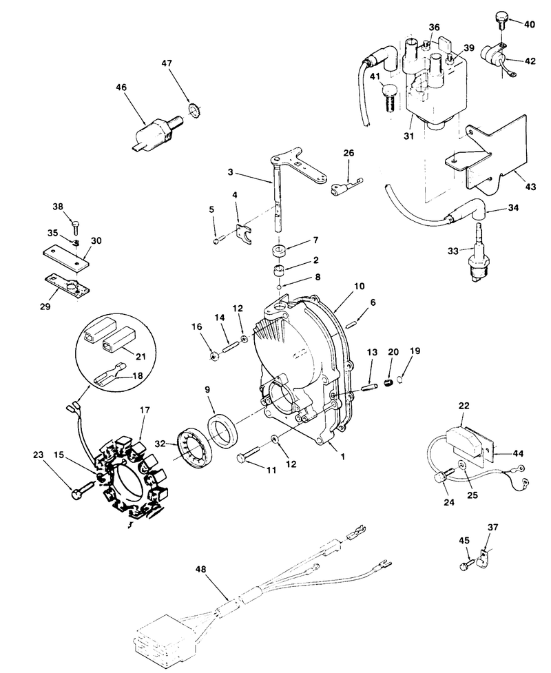 Gearcase And Ignition Controls