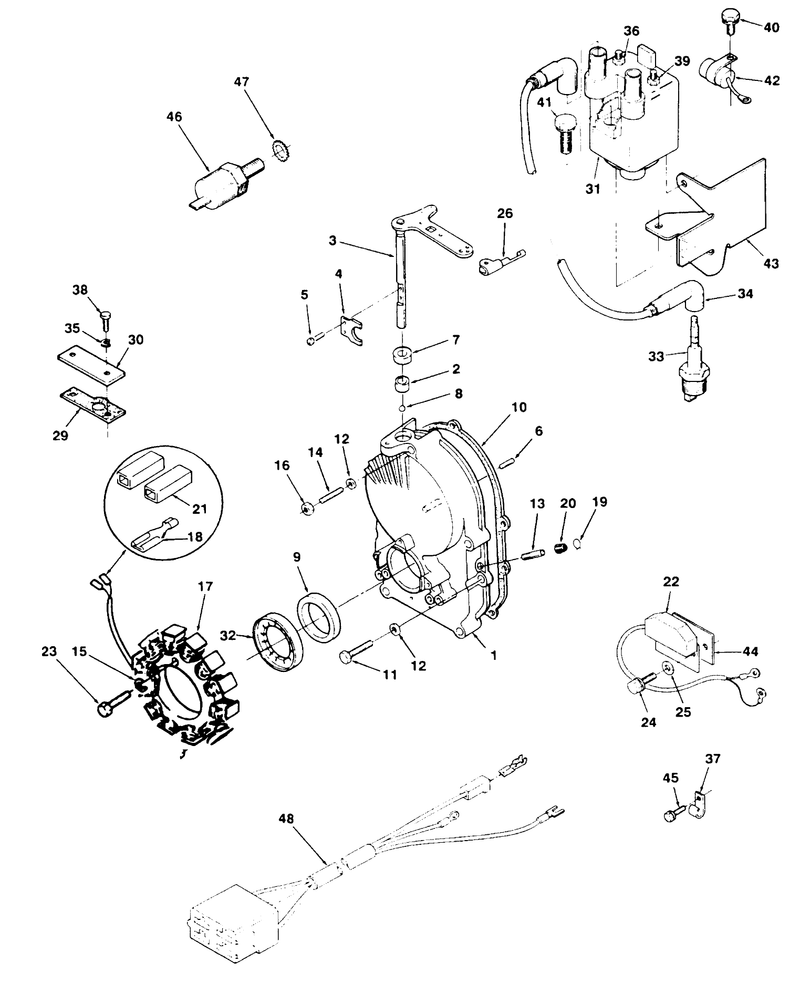 Gearcase And Ignition Controls