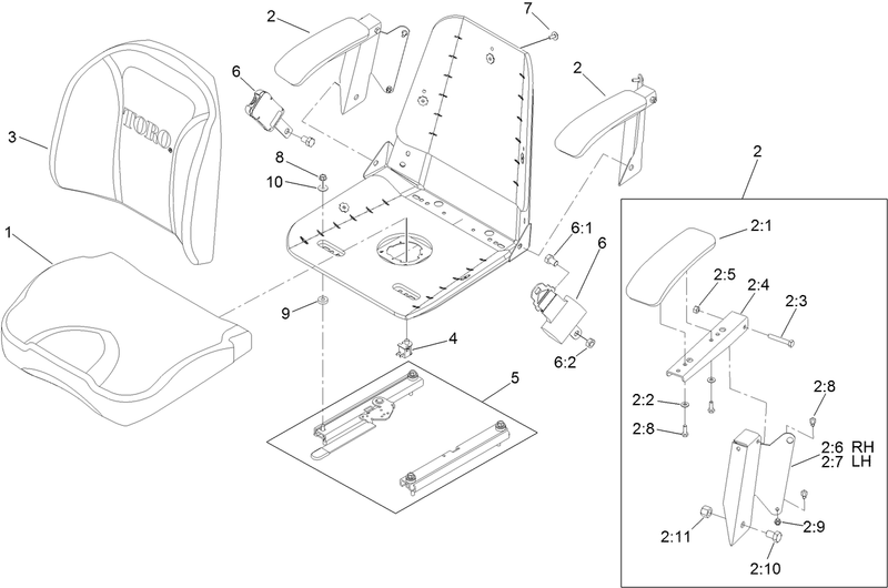 Seat Assembly No 120 7886