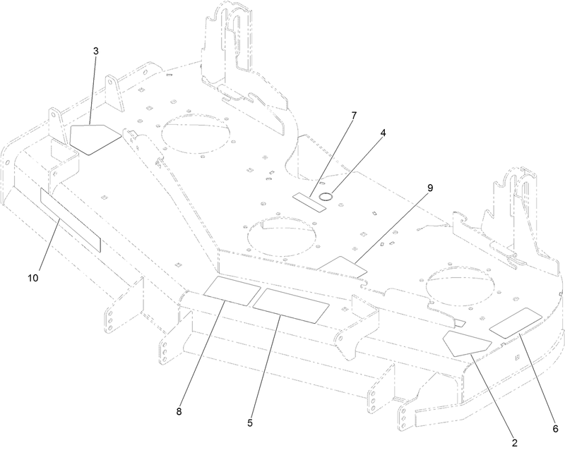 Deck Decal Assembly No 120 2441