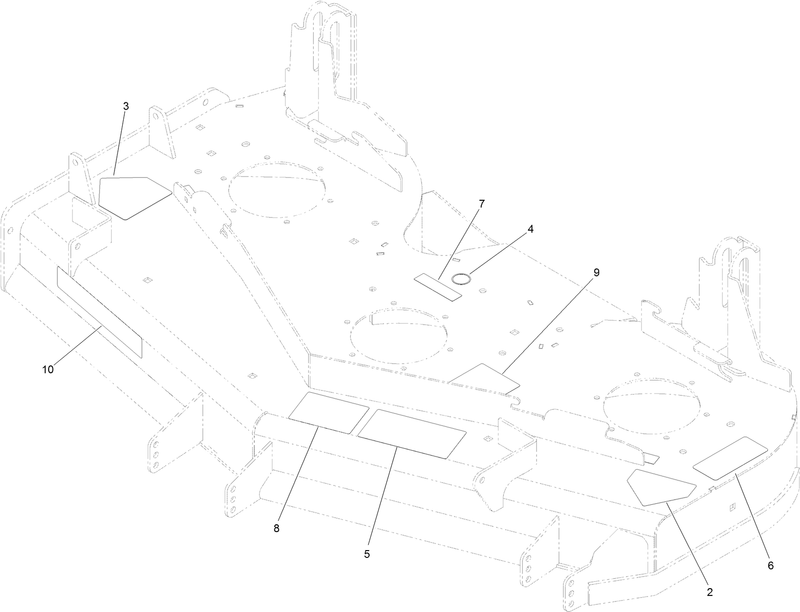 Deck Decal Assembly No 120 2441