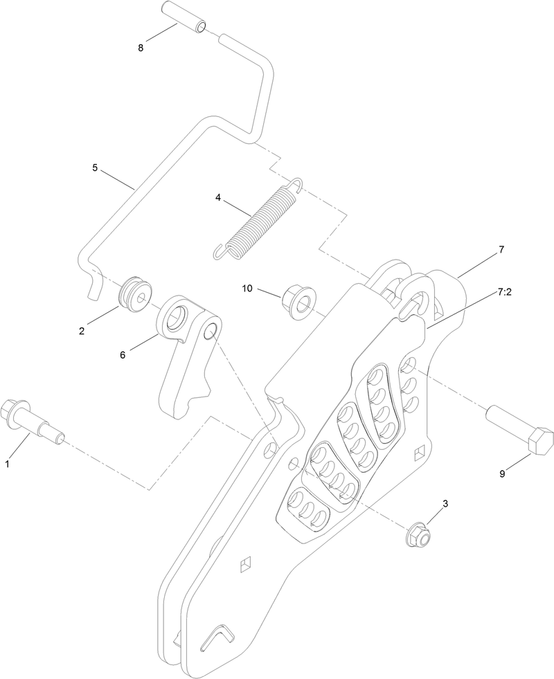 Height of Cut Assembly No 120 2520