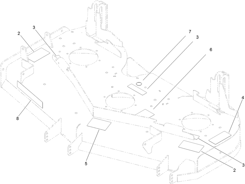 Deck Decal Assembly No 121 3241
