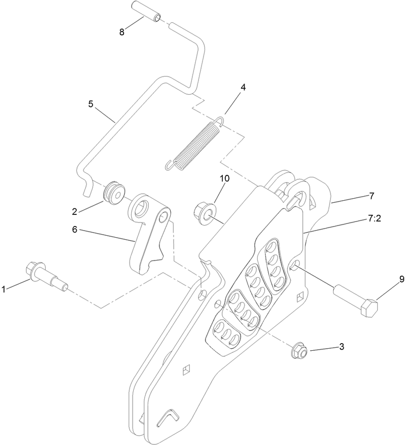Height of Cut Assembly No 121 4779