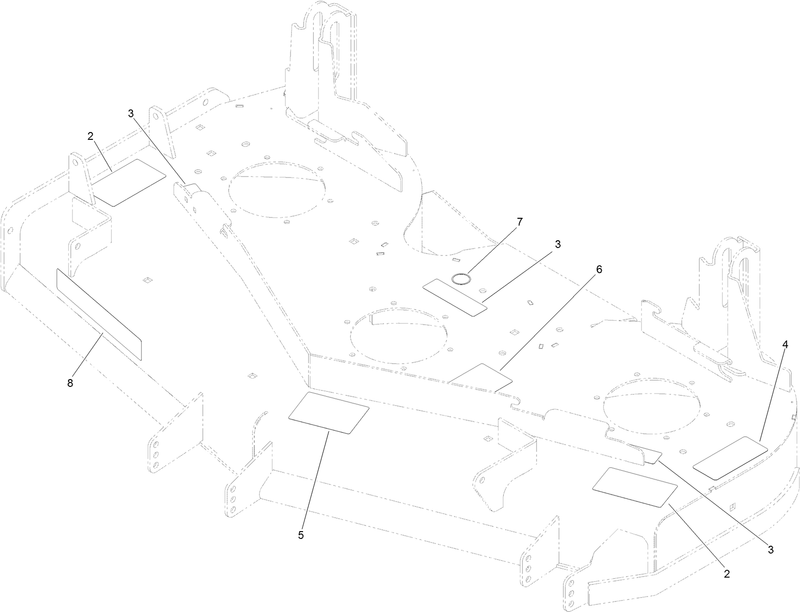 Deck Decal Assembly No 121 3241