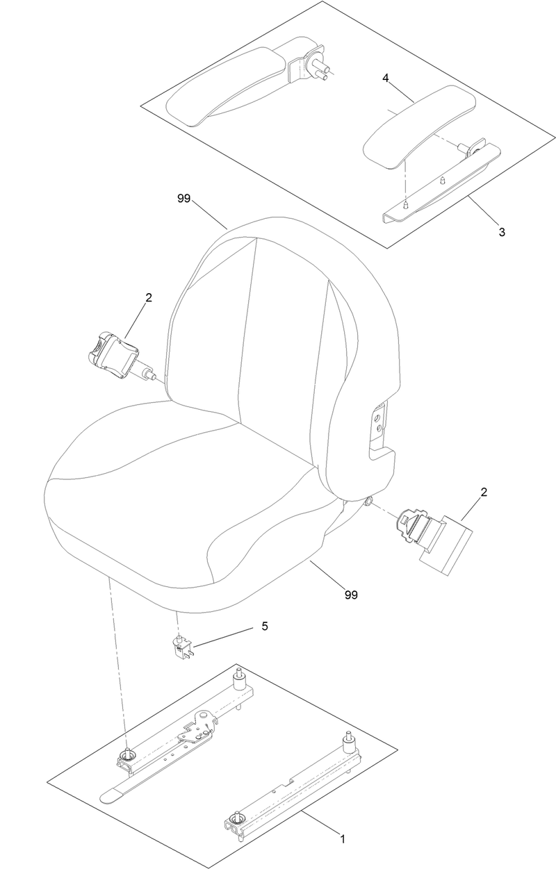 Seat Assembly No 127 9538