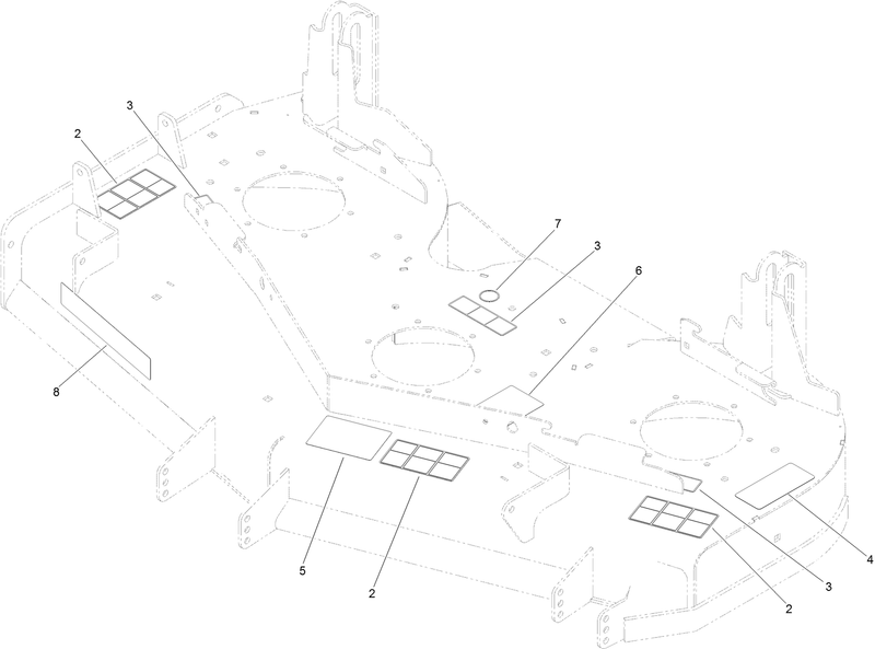 Deck Decal Assembly No 131 7664