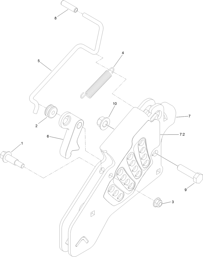 Height of Cut Assembly No 121 4779