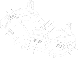 Deck Decal Assembly No 131-7664