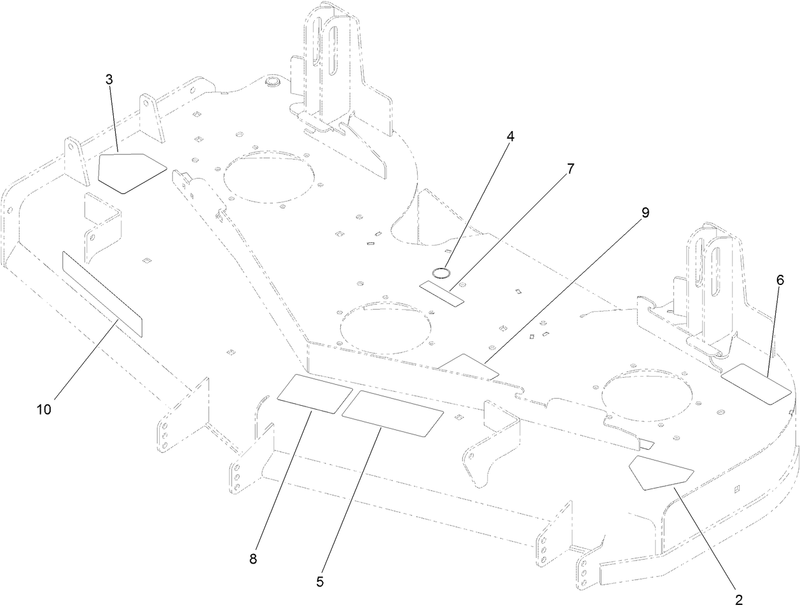 Deck Decal Assembly No 120 2351