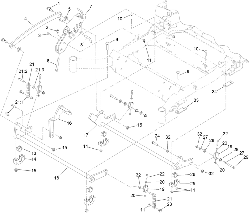 Deck Lift Assembly