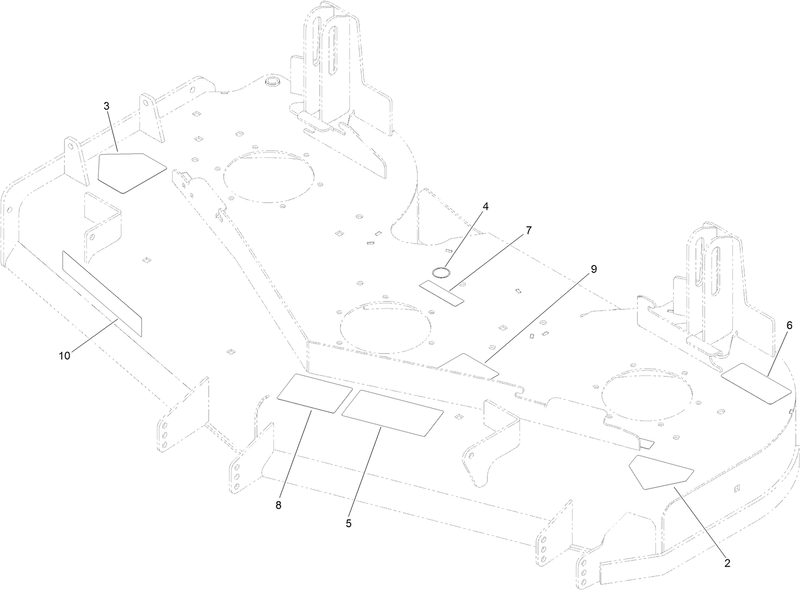 Deck Decal Assembly No 120 2351