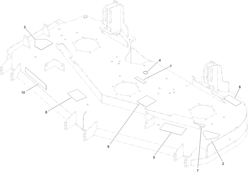 Deck Decal Assembly No 120 2461