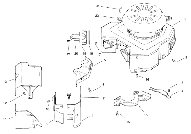 Blower Housing and Baffles
