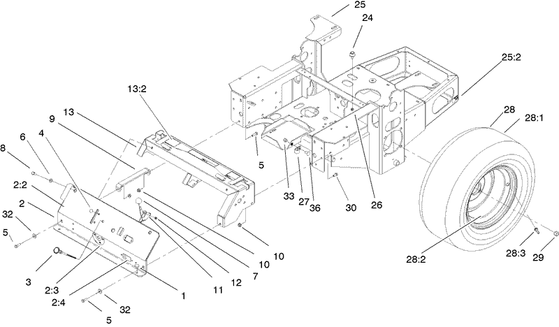 Main Frame Assembly