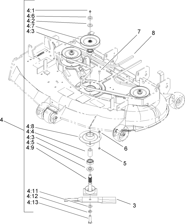 Deck Spindle Assembly