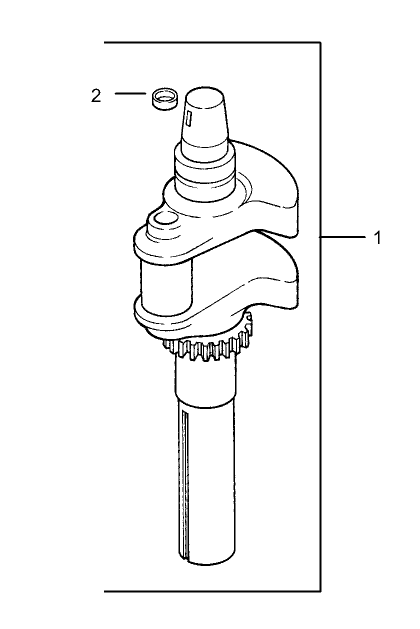 Crankshaft Assembly Kohler CV20S PRO 65593