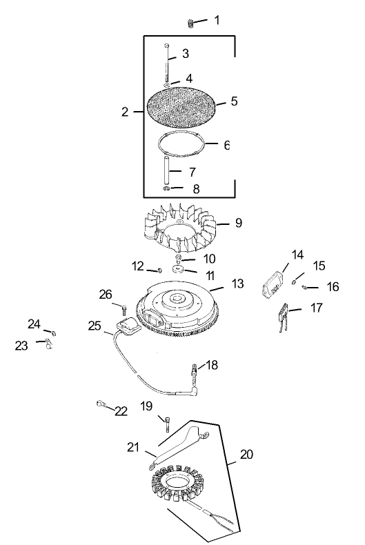 IgnitionElectrical Assembly Kohler CV20S PRO 65593
