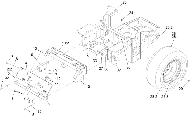 Main Frame Assembly