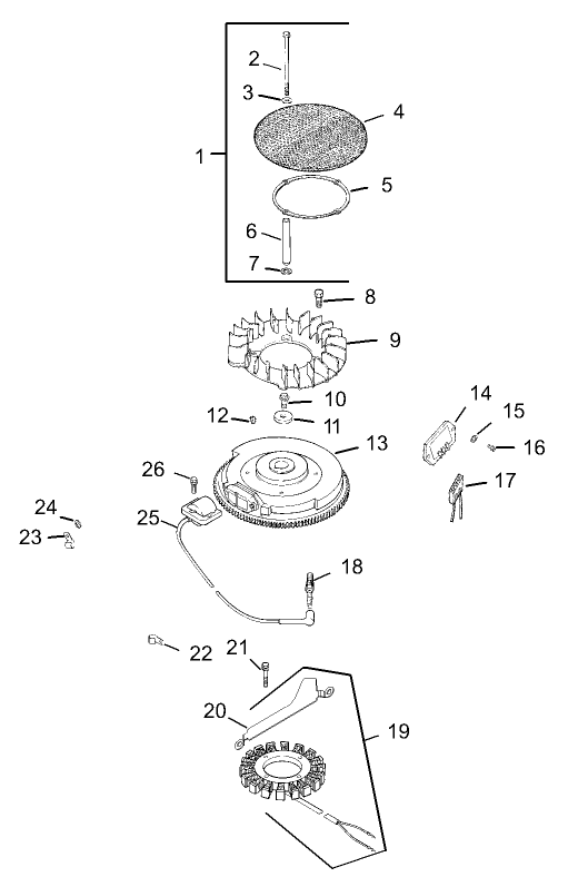 IgnitionElectrical Assembly Kohler CV23S PS75560