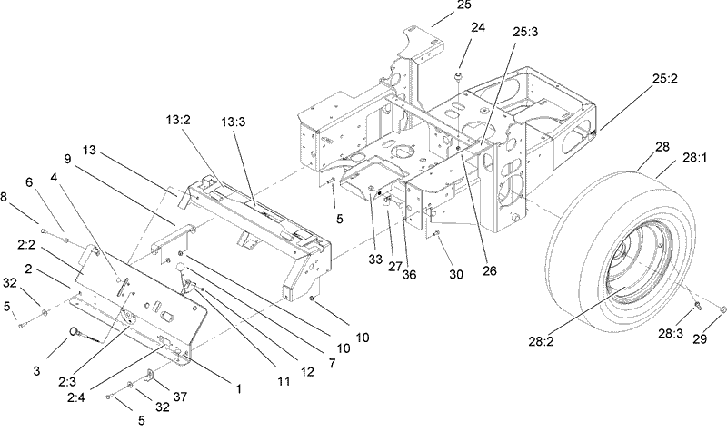 Main Frame Assembly