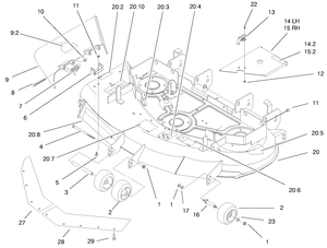 44in Deck Assembly