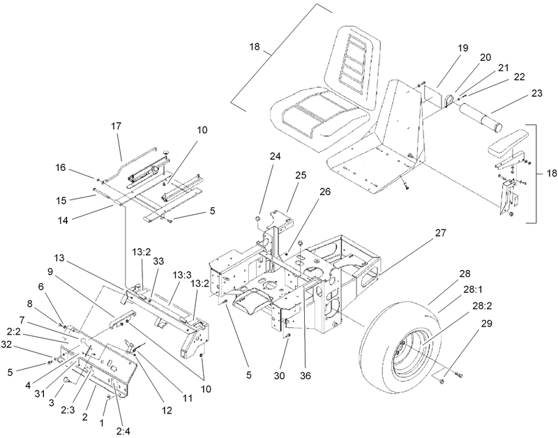Main Frame Assembly