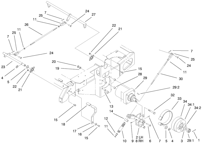 Parking Brake System Assembly