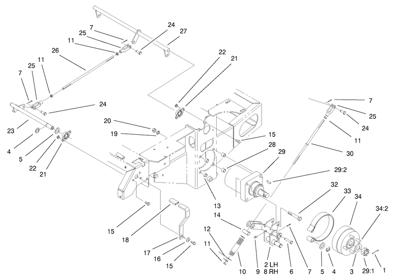 Parking Brake System Assembly