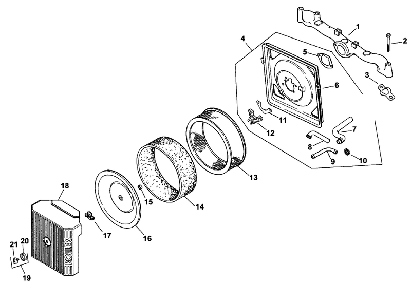 Group 10 Air Intake Assembly
