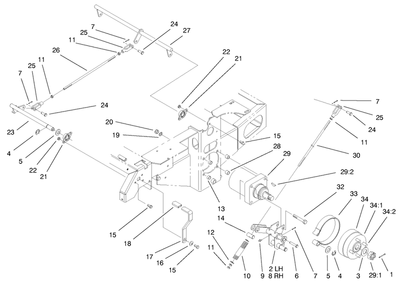 Parking Brake System Assembly