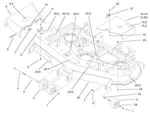 52in Deck Assembly