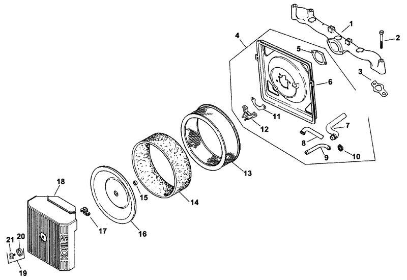 Group 10 Air Intake Assembly